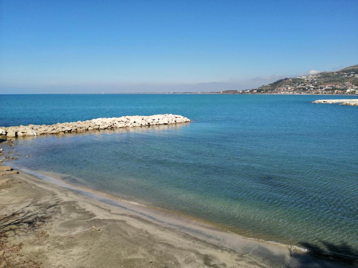 Panoramic Apartments In Villa In Center "The Beach And The Cliff" 1 Agropoli Ngoại thất bức ảnh