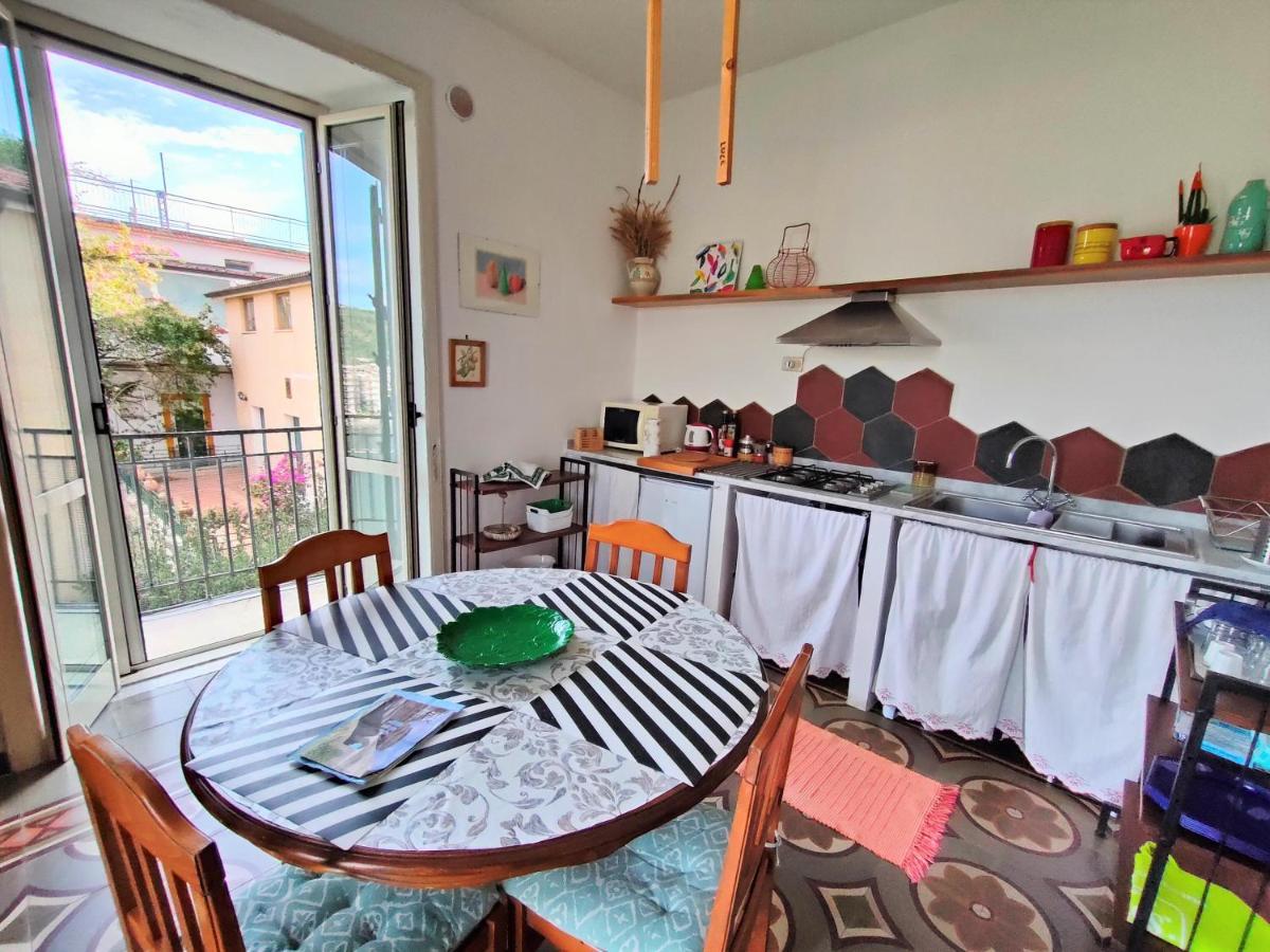 Panoramic Apartments In Villa In Center "The Beach And The Cliff" 1 Agropoli Ngoại thất bức ảnh
