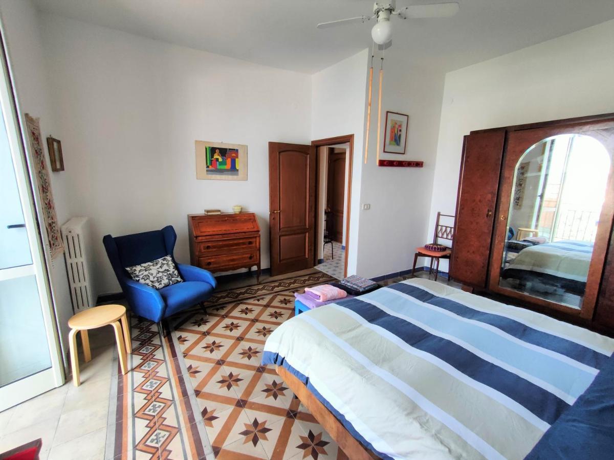 Panoramic Apartments In Villa In Center "The Beach And The Cliff" 1 Agropoli Ngoại thất bức ảnh