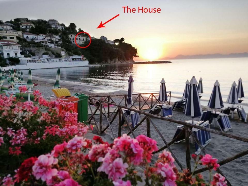 Panoramic Apartments In Villa In Center "The Beach And The Cliff" 1 Agropoli Ngoại thất bức ảnh