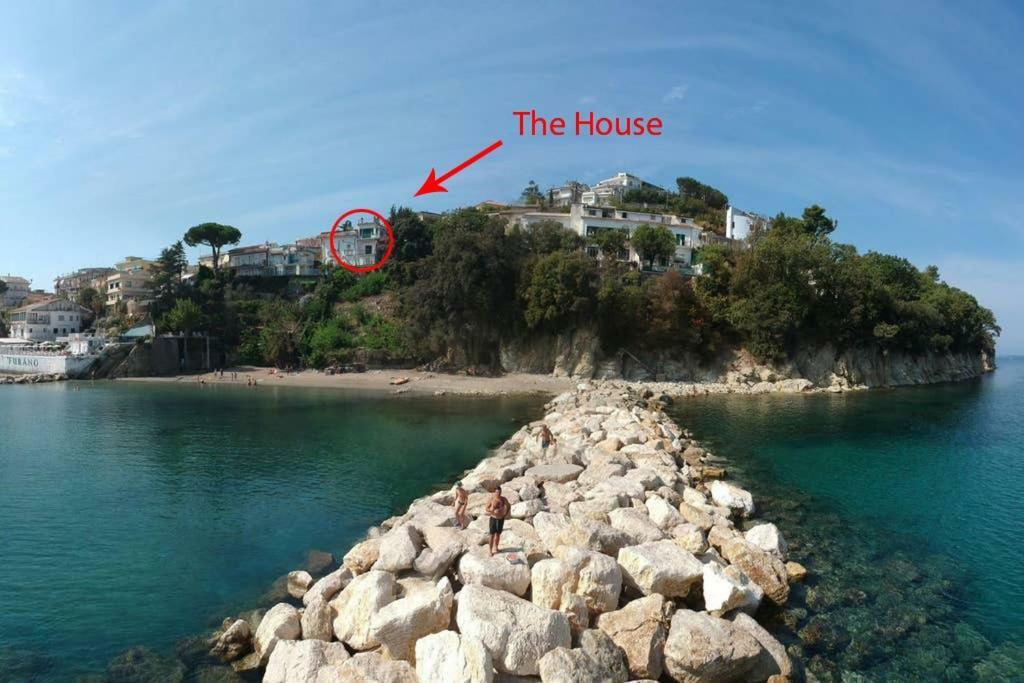 Panoramic Apartments In Villa In Center "The Beach And The Cliff" 1 Agropoli Ngoại thất bức ảnh